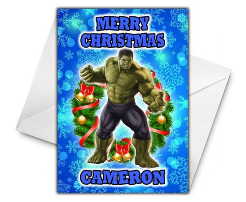 Hulk personalised christmas - hulk,