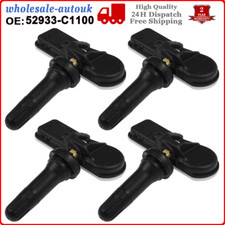 4PCS Tire Pressure Monitor Sensor 52933C1100 Tpms For Hyundai Tucson Sonata 433