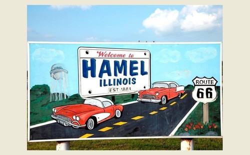 Route welcome hamel - 66,