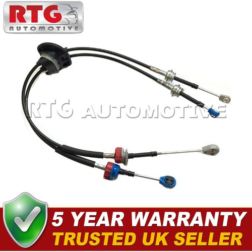 Gear selector cables set - selector,
