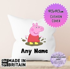 Personalised Peppa Pig Cushion