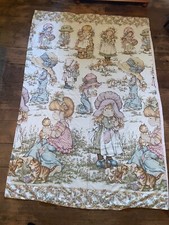 Vintage Sarah Kay Holly Hobbie Single Duvet quilt Cover Bed  1970s 1980's