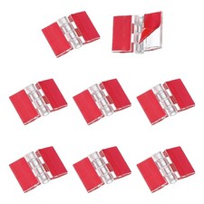 8 Pcs Small Acrylic Hinges 35