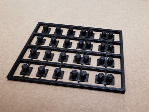 Model railway scenery dock - model,