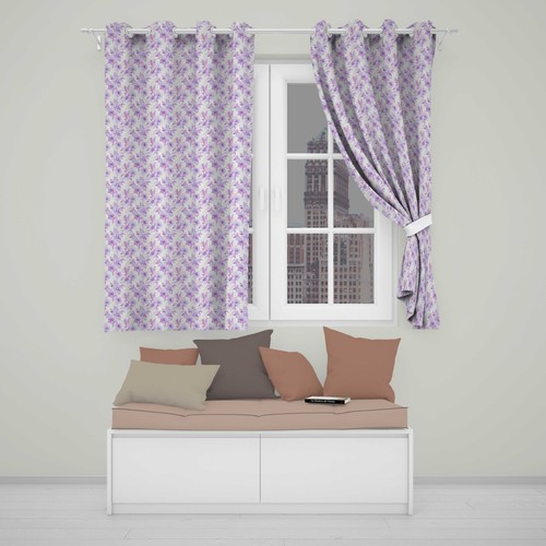 Blackout eyelet curtains - blackout,