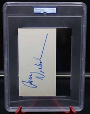 Jack Nicholson Signed Cut Auto