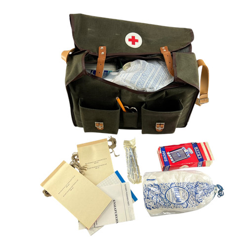 Finnish army medics bag - army,