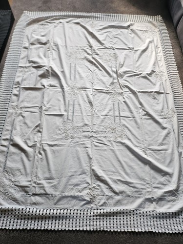 Rectangle cotton embroidered - cotton,