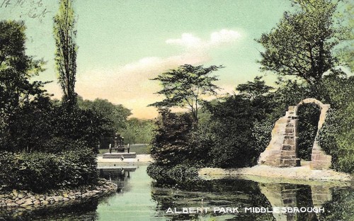 Albert park middlesbrough - park,