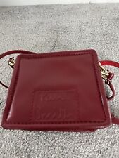 Paul Smith Cross Body Leather Handbag Red