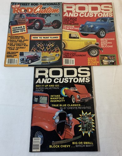 Lot hot rod magazines - of,