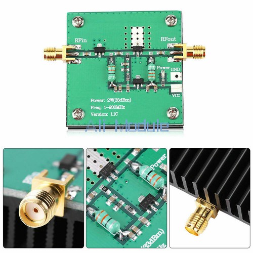 930mhz broadband power - 1-930mhz, 2w
