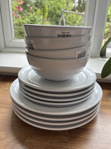 Denby elements white - denby, dinner