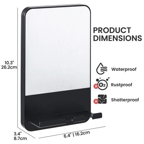 Taili shower mirror fogless - shower,
