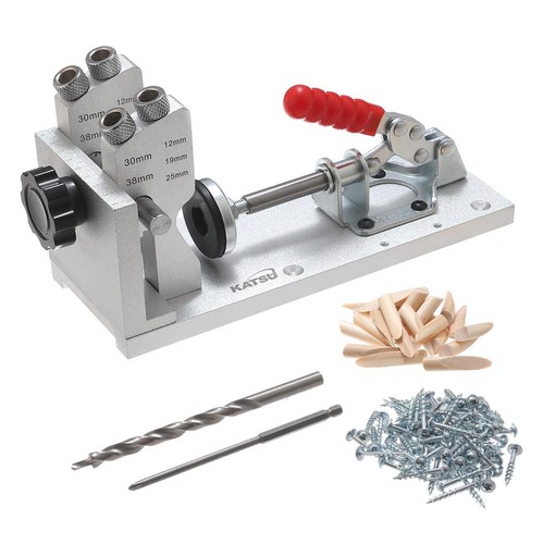 Portable pocket hole jig kit - hole,