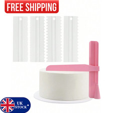 4pcs Cake Decorating Comb &