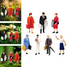 Hand Painted Resin Figures Scene Architecture Model Miniature Building Kit