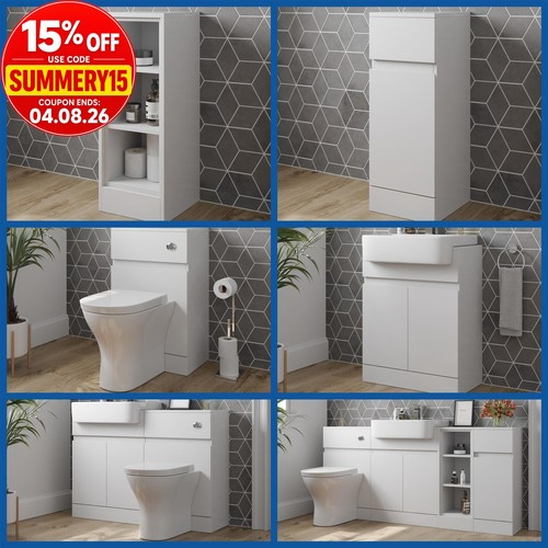 Bathroom vanity toilet - toilet, storage