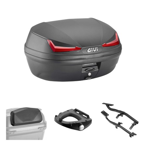 Givi e455 simply black red - givi,