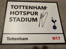 MICKY VAN DE VEN SIGNED TOTTENHAM HOTSPUR STREET SIGN 2025/26 SHIRT