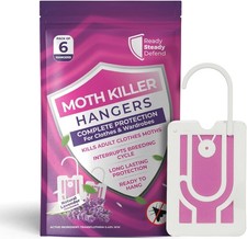 6-Pack Moth Killer Hangers for