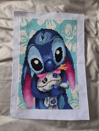 Finished disney stitch - finished,