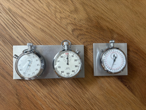 Rally stopwatches mounted - rally,