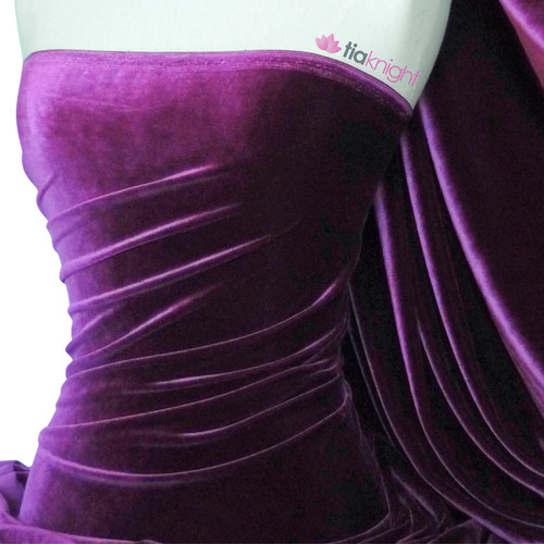 Velvet velour smooth - velvet, finish
