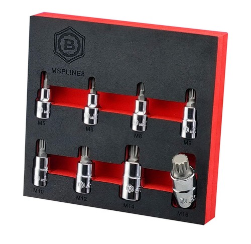 8pc spline xzn bit - spline,