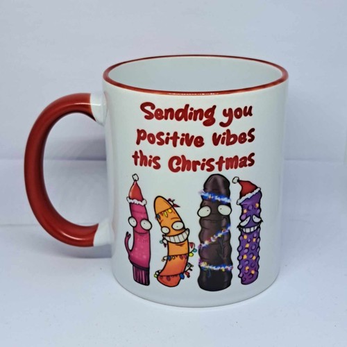 Rude santa christmas coffee - santa,