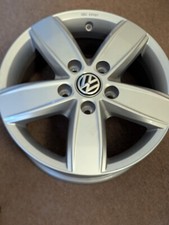 1 x New Genuine VW 16" Corvara Alloy Wheel Transporter T5 T6M Multivan 7E0071496