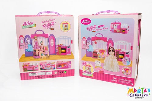 126 items doll house playset - ,