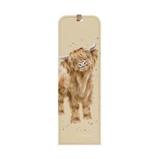 Wrendale Highland Cow Bookmark - 50 x 150 mm Scottish Highlander Book Mark