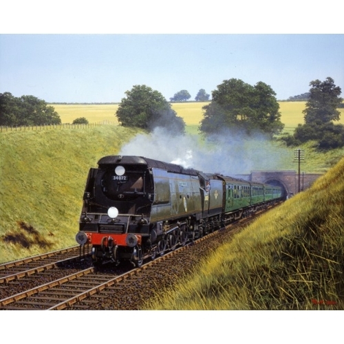 34072 257 squadron steam train - 34072,