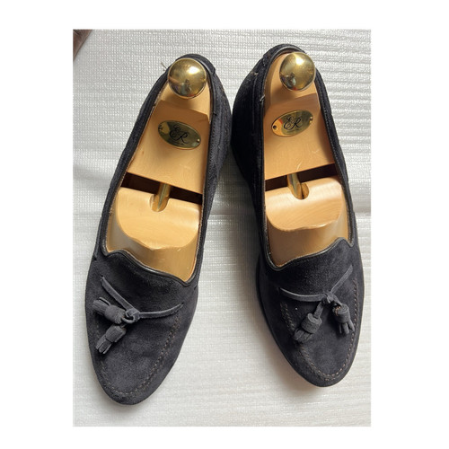 Edward green navy - navy, tassel
