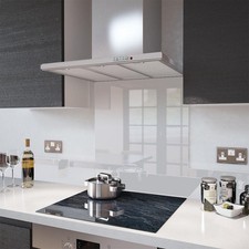 Glass Splashbacks Clear and Glass Upstands - Made By Premier Range