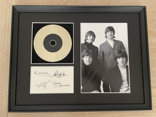 The beatles autographs john - the,