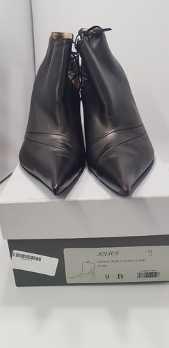 Robert clergerie black leather - black,