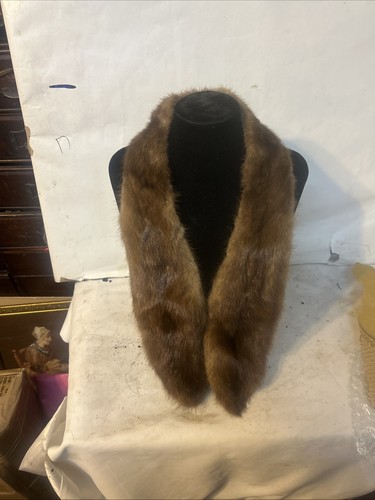 Vintage mink stole - mink, fully