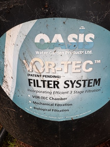Pond filter natural water - pond,