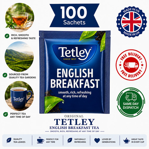 Tetley english breakfast - english, tea