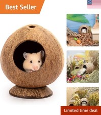 Coconut Hut Hamster House Bed