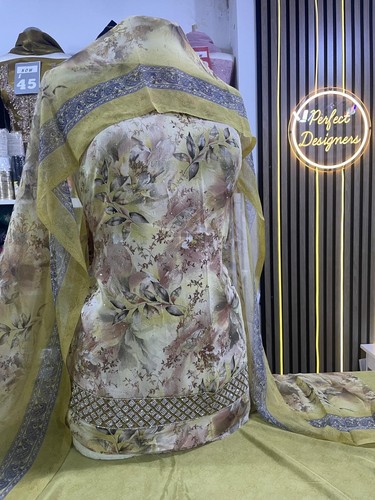 Unstitched asian pakistani - unstitched,