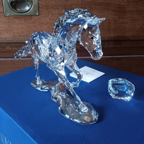 Swarovski crystal horse - crystal,