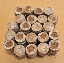 Jiffy Mini Peat Plant Starter Pellets 30 X 25mm