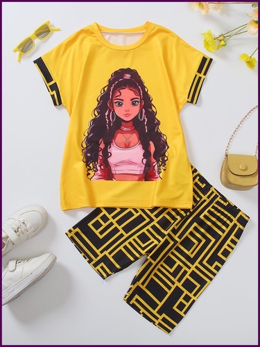 Girls summer outfit - girls,