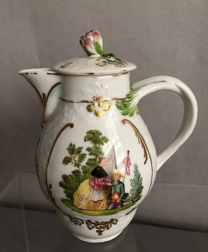 Meissen porcelain moulded - porcelain, hot