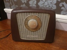 VINTAGE BAKELITE FERGUSON 352u  VALVE RADIO 1950s