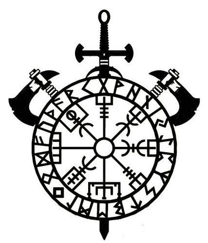 Medium viking compass - medium,