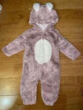 NEXT BUNNY PRAMSUIT/ SNOWSUIT 12-18 MONTHS  VGC - lovely and soft